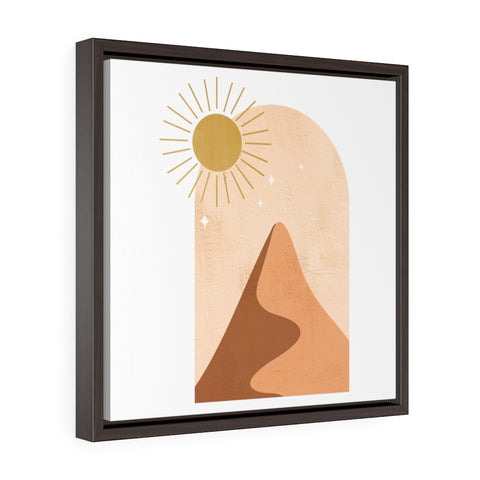 Bohemian Sun -  Framed Gallery Wrap Canvas