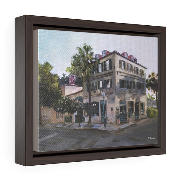 9 Queen Street (by Brent Grenda) - Framed Premium Gallery Wrap Canvas