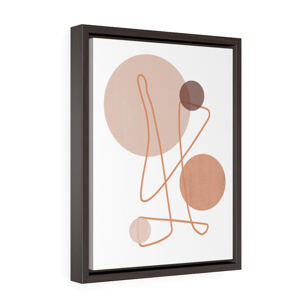 The Connection - Framed Gallery Wrap Canvas (Portrait)