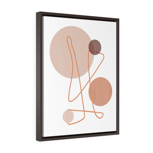 The Connection - Framed Gallery Wrap Canvas (Portrait)