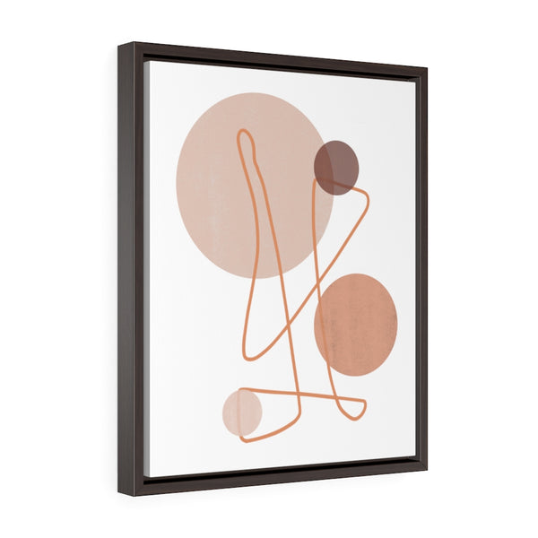 The Connection - Framed Gallery Wrap Canvas (Portrait)