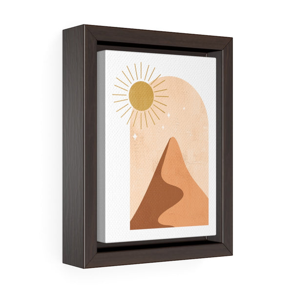 Bohemian Sun - Framed Gallery Wrap Canvas (Portrait)