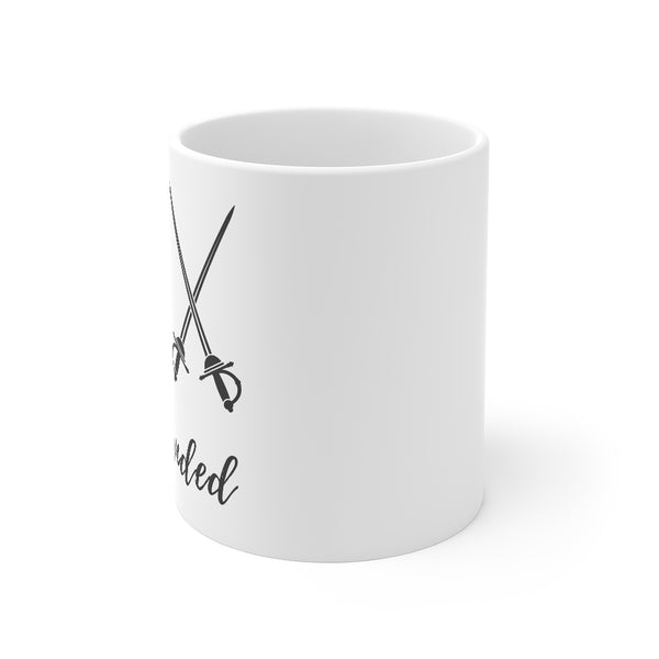 I Am Not Left-Handed - 11oz Mug in White