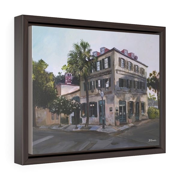 9 Queen Street (by Brent Grenda) - Framed Premium Gallery Wrap Canvas