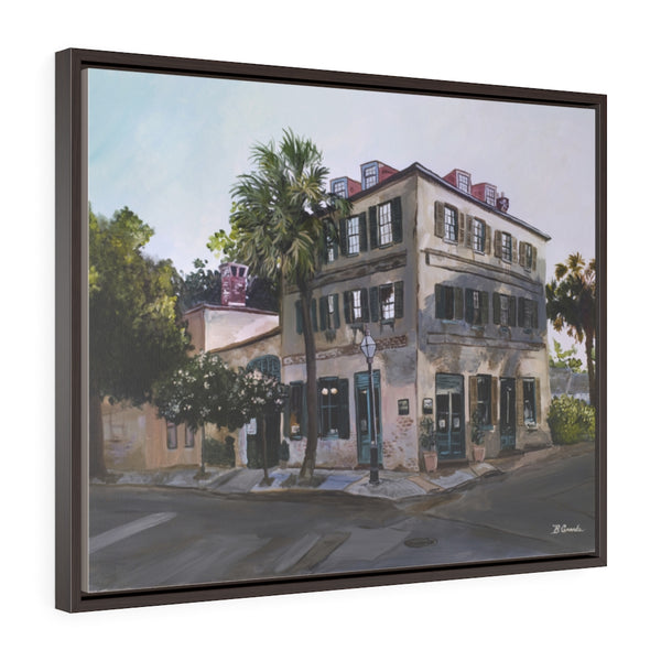 9 Queen Street (by Brent Grenda) - Framed Premium Gallery Wrap Canvas