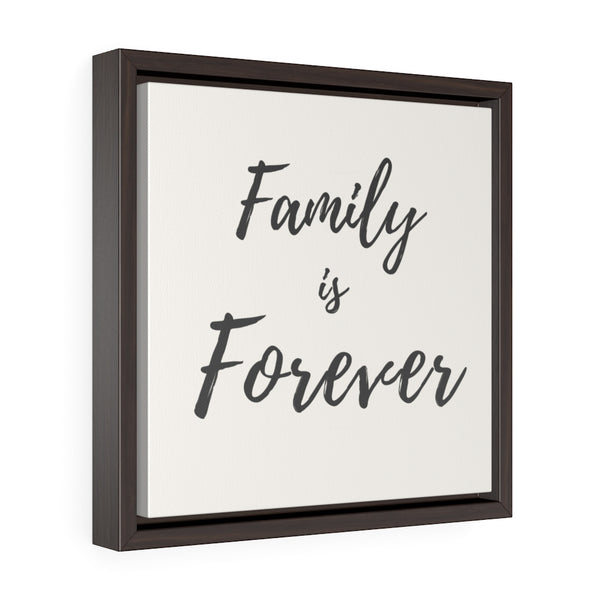 Family is Forever - Framed Gallery Wrap Canvas