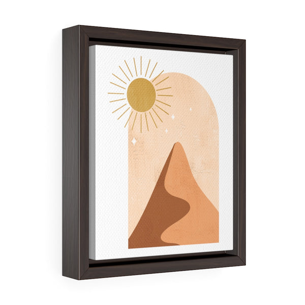 Bohemian Sun - Framed Gallery Wrap Canvas (Portrait)