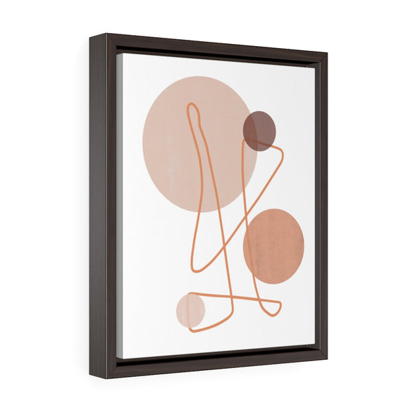 The Connection - Framed Gallery Wrap Canvas (Portrait)