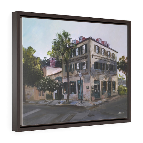 9 Queen Street (by Brent Grenda) - Framed Premium Gallery Wrap Canvas