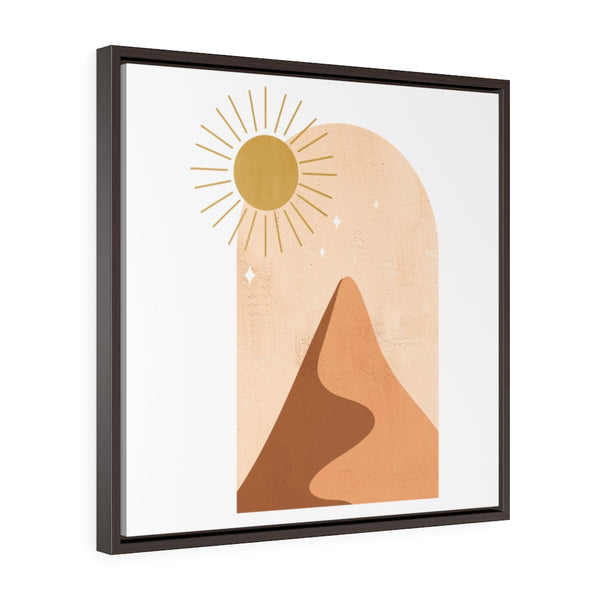 Bohemian Sun -  Framed Gallery Wrap Canvas