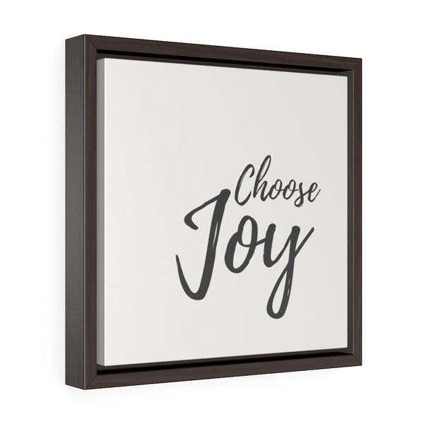 Choose Joy (off-white) -  Framed Gallery Wrap Canvas