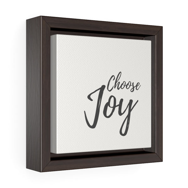 Choose Joy (off-white) -  Framed Gallery Wrap Canvas