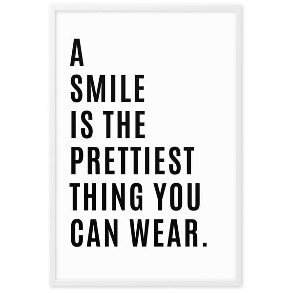 A Smile is the Prettiest Thing