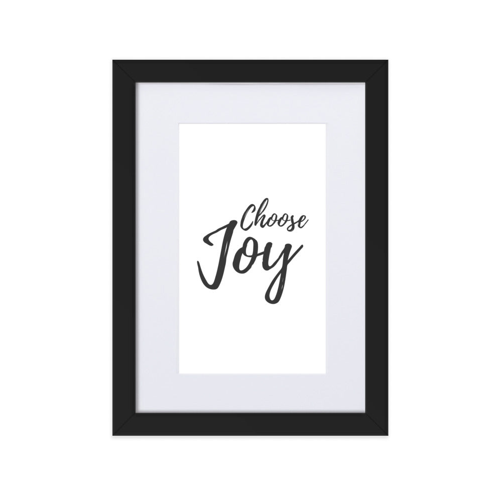 Choose Joy - Matted