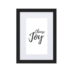 Choose Joy - Matted