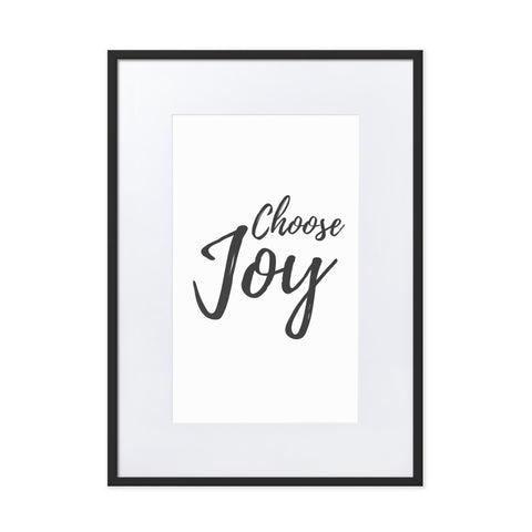 Choose Joy - Matted