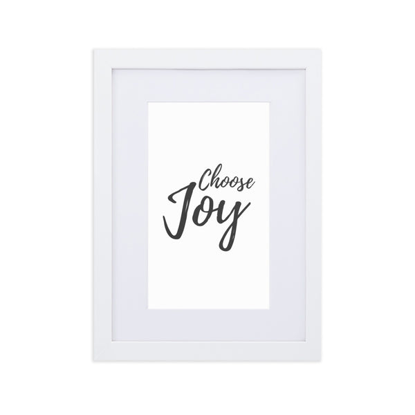 Choose Joy - Matted