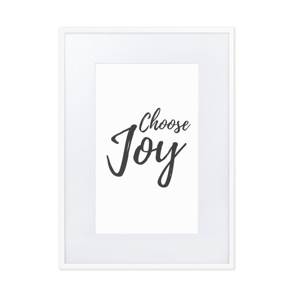 Choose Joy - Matted