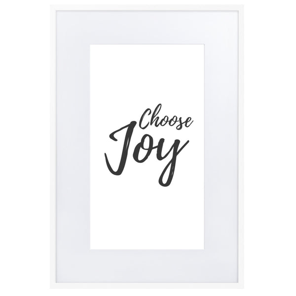 Choose Joy - Matted