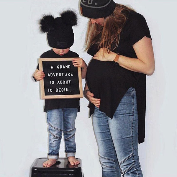 Decorative Felt Letter Board with Wooden Frame